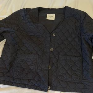 Black Quilted Jacket